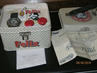 Felix The Cat Bag Of Tricks With Certificate (nwt)