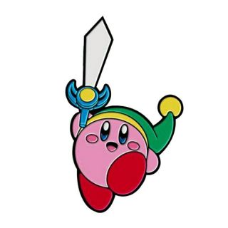 Kirby The Legend Of Zelda Enamel Pin Nintendo Video Game Serie Mashup Cosplay