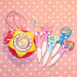 Star Twinkle Pretty Cure Dx Color Pendant With 5p Pen Precure Bandai Cosplay Jp