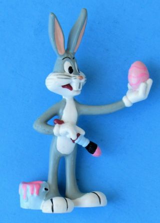 Vtg Applause 1988 Looney Tunes Bugs Bunny Egg Painter
