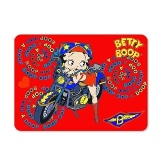 Betty Boop Refrigerator Magnet Red Motorcycle 4x6” 3d Lenticular Bb205 - Mal