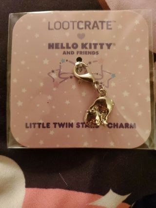 Sanrio Loot Crate Little Twin Stars Exclusive Bracelet Charm