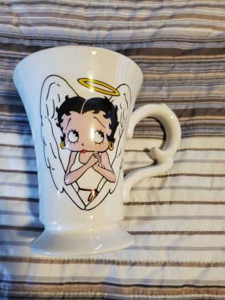 Vintage Betty Boop Angel Cup Mug Lil 