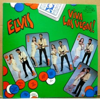Elvis Presley Viva Las Vegas 1978 Usa Lp Lucky Not Tmoq -