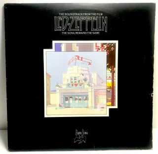 1976 Led Zeppelin Album Song Remains The Same Vinyl Record Lp (ex/vg, )