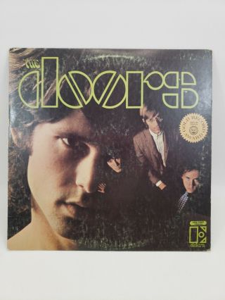 The Doors Debut Album Elektra Records Eks - 74007 Stereo Vinyl Lp