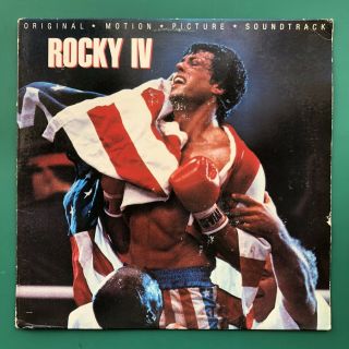 Sylvester Stallone Rocky Iv Film Soundtrack Lp Talia Shire Vince Dicola Survivor