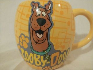 Hanna - Barbera Scooby - Doo 14 Oz Coffee Mug Cup Yellow Featuring Scooby - Doo