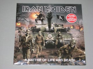 Iron Maiden A Matter Of Life And Death 180g 2lp Gatefold Vinyl 2 Lp