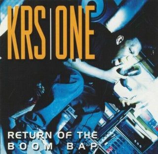 Krs One - Return Of The Boom - Bonus - Vinyl Record Lp