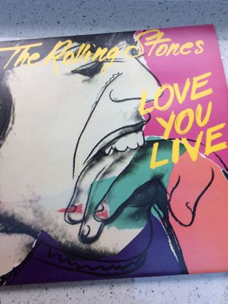 The Rolling Stones Vinyl Love You Live