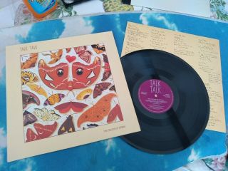 Talk Talk ‎– The Colour Of Spring Uk Rare Vinyl Lp W/embossed Sleeve : Emc 3506@