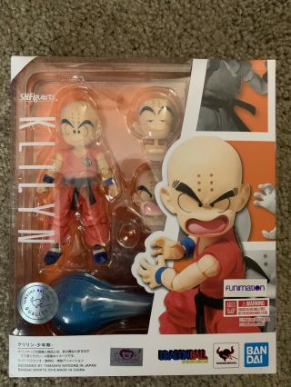 Tamashii Nations S.  H.  Figuarts Krillin Early Years Dragon Ball Z Action Figure