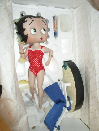 Betty Boop Bathing Beauty Porcelain Collector 