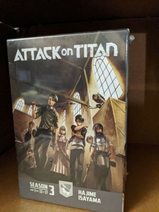Attack On Titan Season 3 Part 1 Manga Box Set Vol.  13 - 17