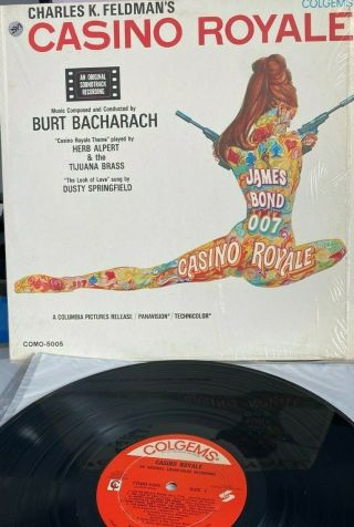 Dusty Springfield/burt Bacharach Casino Royale Soundtrack Lp N/m Shrink