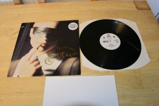 Madonna - Erotica Limited Edition With Poster W0138tw - 12 " Vinyl Record