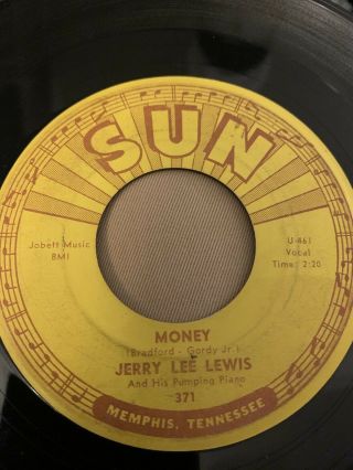 Jerry Lee Lewis Money Sun 45,  R&b,  Northern Soul Orig Vinyl