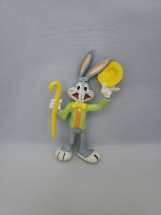 Vintage Applause 1988 Looney Tunes Bugs Bunny Entertainer Warner Bros Pvc Figure