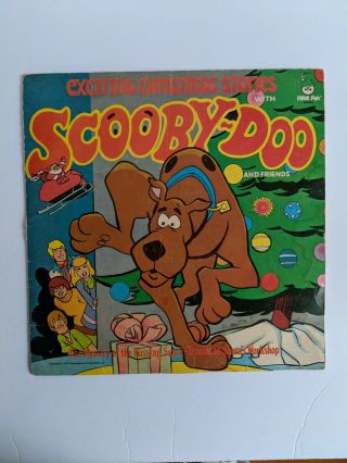 Exciting Christmas Stories With Scooby - Doo And Friends 1978 Vinyl Lp Holiday