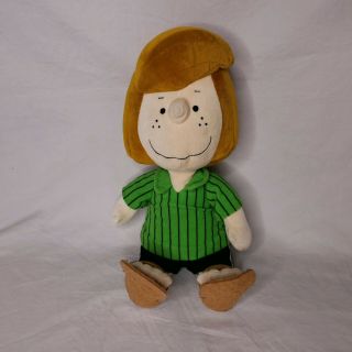 Peanuts Gang Peppermint Patty Plush 14 Inch Charlie Brown Snoopy Friend