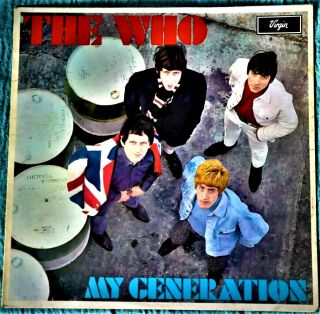 The Who My Generation Original1965 Vinyl Lp Pristine Plays Perfectly Virgin2179