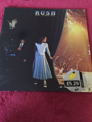 Rush Exit Stage Left 2 X Vinyl Lp Record Album U.  K.  First Press 1981