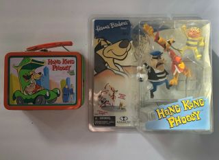 2006 Hong Kong Phooey Mcfarlane Fig W/bonus Tin Lunchbox Both Items In Good Shap