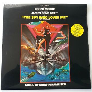 Ost: James Bond The Spy Who Loved Me Soundtrack Vinyl Lp Uk 1st Press John Barry