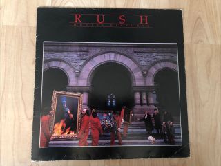 Rush ‎– Moving Pictures 1981 Mercury ‎srm - 1 - 4013 Masterdisk Hw/rl Vinyl Vg,