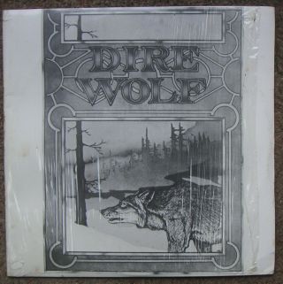 Grateful Dead Dire Wolf Lp 1971 Rare Records Underground V.  Rare Exc,