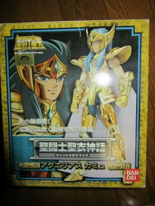[from Japan S68]bandai Saint Seiya Myth Gold Cloth Aquarius Camus