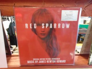 Red Sparrow Soundtrack 2x Lp White Colored 180g James Newton Howard Mov