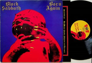 Black Sabbath - Born Again Lp (1983 Uk Vinyl Ex) A2/b2 Early Towhnouse Press