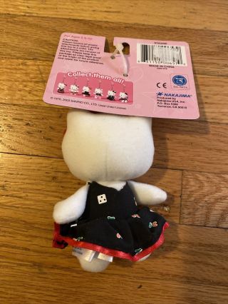 Hello Kitty Teen Angst Plush Keychain 2