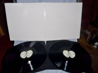 The Beatles Double White Album Apple Label Lovely All 4 Sides