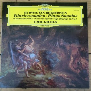 2530 654 Beethoven Piano Sonatas Op.  26 & Op.  31,  No.  1 / Emil Gilels