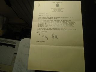 1993 Tony Blair Mp,  Signed Letter,  House Of Commons Headed Paper,
