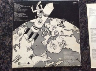 Rare Punk Vinyl 12” LP Ramones Rocket To Russia Picture Inner Sex Pistols Clash 2