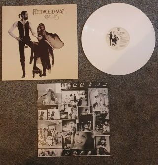 Fleetwood Mac - Rumours White Vinyl Lp Reissue & Lyric Inner