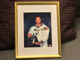 Apollo 11 Astronaut Michael Collins Signed Autograph 8x10 Photo