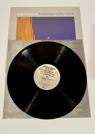 Cat Stevens - Footsteps in the Dark (1984) Vinyl LP • Greatest Hits Vol.  2 NM 3