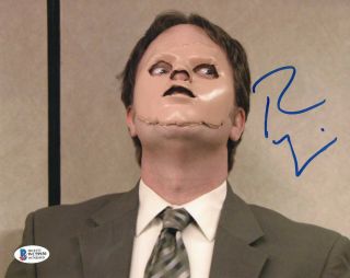 Rainn Wilson Signed Autograph 8x10 Photo - The Office Dwight Schrute Beckett 1