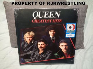 Queen Greatest Hits Walmart Exclusive White & Red Vinyl 2 Lp Set On Hand