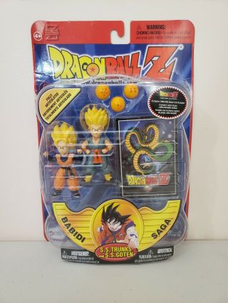 Dragon Ball Z Babidi Saga Ss Trunks & Goten Irwin Toys Action Figure Set