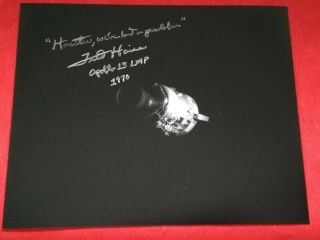 Fred Haise Apollo 13 Autograph Signed 8x10 Photo