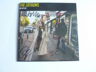The Lathums All My Life 7 " Single Fully Signed By Band