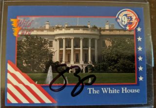 Mike Pence Vice President Authentic Hand Signed Card Psa Guarantee