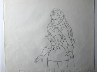 She - Ra Princess Of Power Production Cel Drawing: She - Ra - 439
