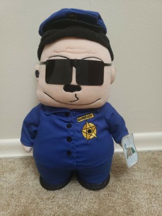 Nwt Officer Barbrady South Park Large Vintage Plush 1998 Fun 4 All Comedy